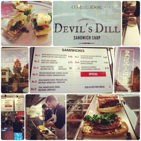 Devil's dill - Devil's Dill Sandwiches Home Menu About Visit No Fun Bar What's New Contact